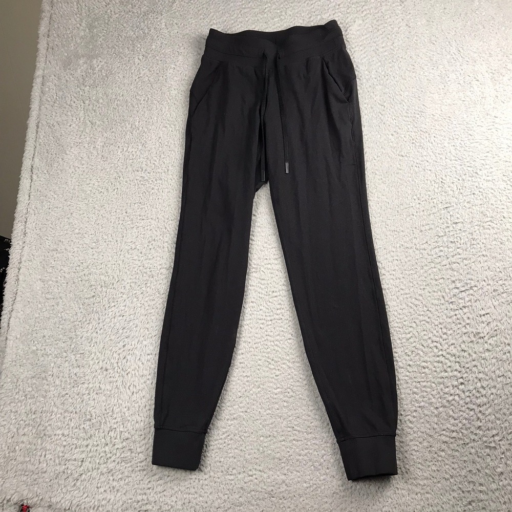Lululemon Ready to Rulu High-Rise Jogger 29" Pants Womens 4 Black Sweatpants